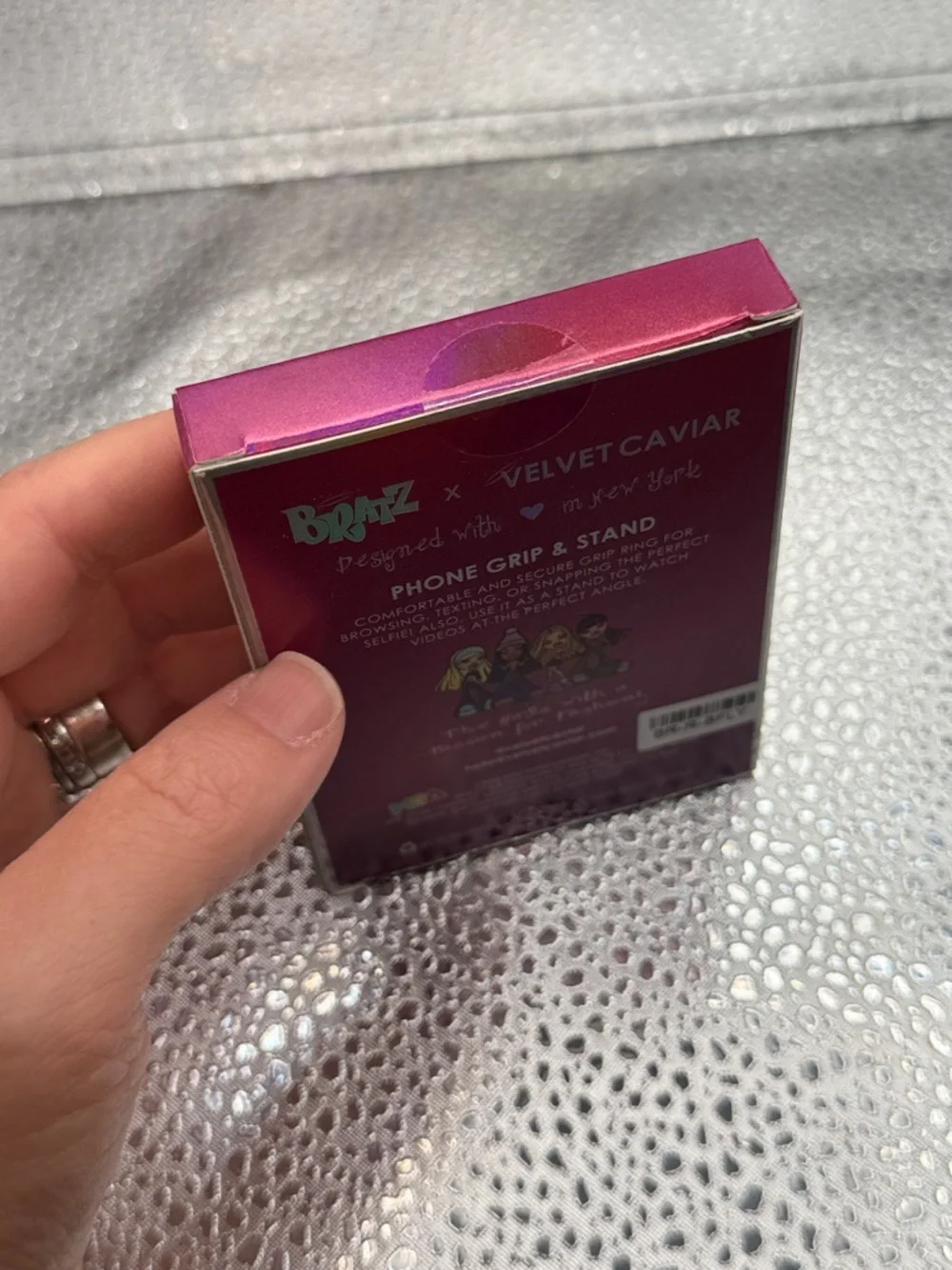 BRATZ x Velvet Caviar Butterfly Eyes Grip Ring - Brown